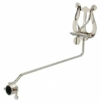 A&S Harsona menetkottatartó - befúvócsőre szerelhető, nikkelezett