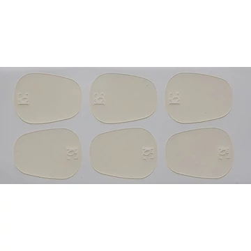 BG A11L fogvédő gumi (/darab) - Átlátszó, 0.4mm