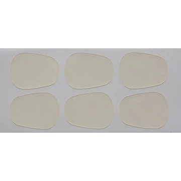 BG A12L fogvédő gumi (/darab) - Átlátszó, 0.9mm