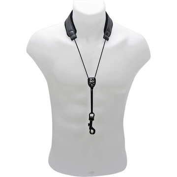 BG S20SH Szaxofon nyakló - Bőr, műanyag karabineres