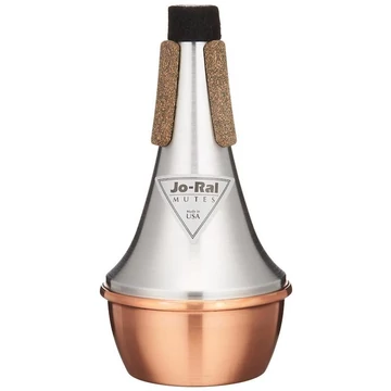 Jo-Ral TPT1C trombita szordínó - Egyenes, alumínium, vörösréz talppal