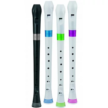 Nuvo Szopránfurulya - Barokk, fekete-szürke