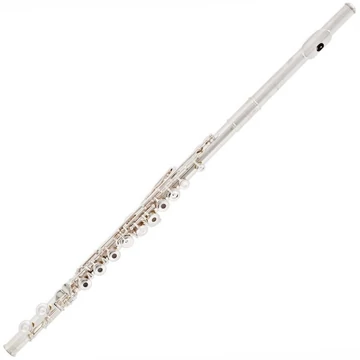 Pearl 695RE fuvola - Ezüst fej, nyitott