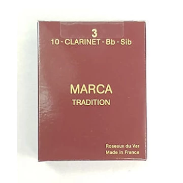 Marca Tradition B-klarinét nád (10 darab) - 3.5 (Régi csomagolású) Marca Tradition B-klarinét nád (10 darab) - 3.5 (Régi csomagolású)