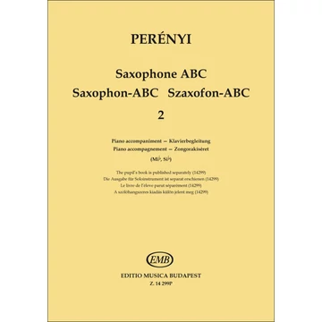 Perényi Éva - Perényi Péter: Szaxofon ABC 2 - Zongorakíséret