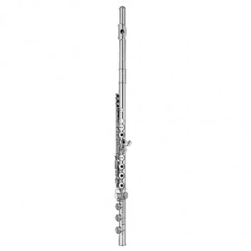 Sankyo 301 Silversonic Fuvola - Ezüst fej és test, H-láb