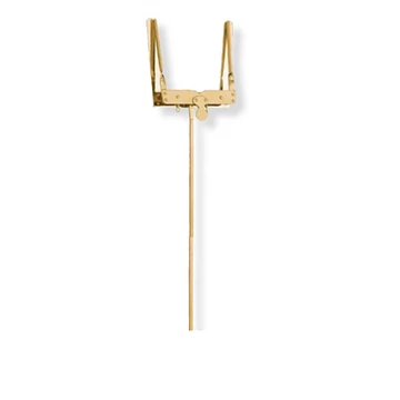 A&S tuba menetkottatartó - egyenes, 40 cm-es szárral, lakkozott