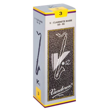 Vandoren V12 Basszusklarinét nád (5 darab) - 2.5
