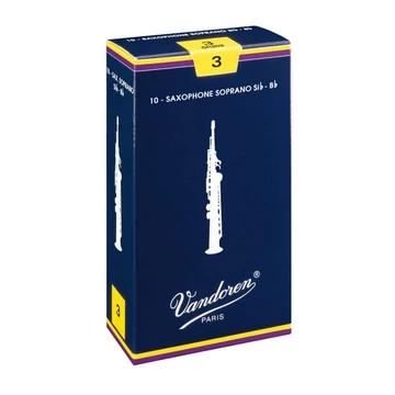 Vandoren Traditional Szopránszaxofon nád (10 darab) - 1.5