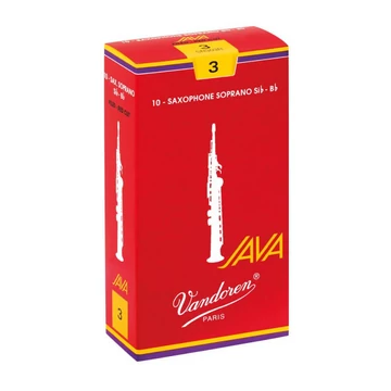 Vandoren Red Cut Java Szopránszaxofon nád (10 darab) - 4