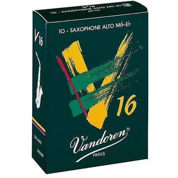 Vandoren V16 Altszaxofon nád (10 darab) - 3.5 (Régi csomagolású) Vandoren V16 Altszaxofon nád (10 darab) - 3.5 (Régi csomagolású)
