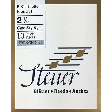 Steuer French Cut B-klarinét nád (/darab) - 2