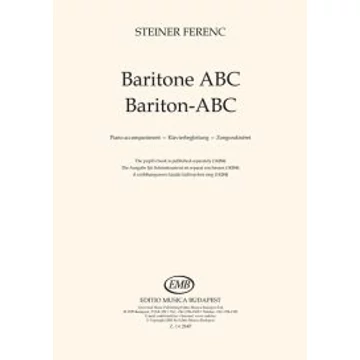 Steiner Ferenc: Bariton ABC - Zongorakíséret
