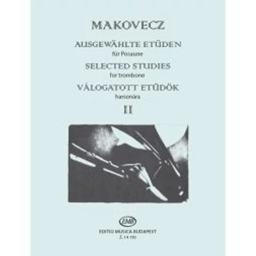 Makovecz Pál: Válogatott etűdök harsonára 2