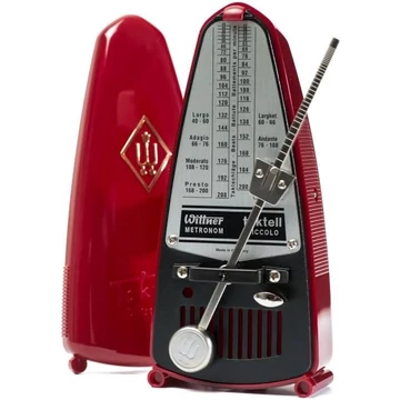 Wittner 834 Piccolo metronóm - Bordó
