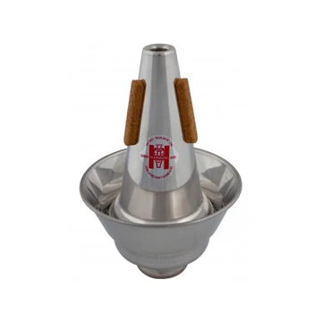 Harmon Trombita szordínó - Kalapos, levehető kalappal, alumínium