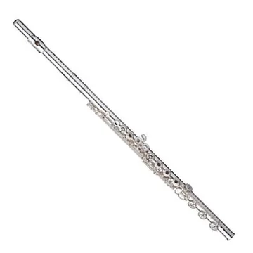 Sankyo 601 fuvola - Teljes ezüst, H-láb