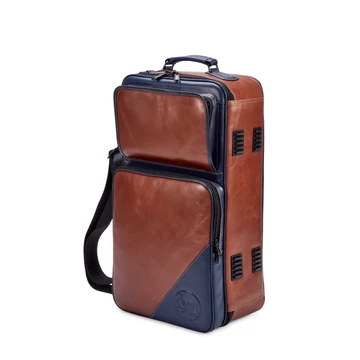 Gard 5ECLV Elite Trombita tok - Barna-kék, bőr, tripla