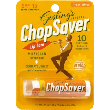 Gosling's Chopsaver ajakápoló - Fresh Citrus, SPF 15