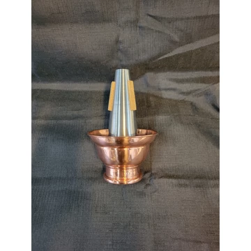 Tom Crown Trombita szordínó - Kalapos, állítható, alumínium, vörösréz kalappal