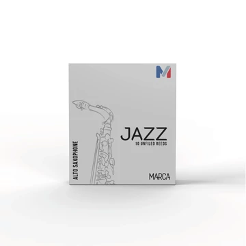 Marca Jazz Unfiled Altszaxofon nád (10 darab) - 3