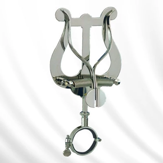 A&S Esz-klarinét menetkottatartó - tölcsérre szerelhető, nagy lírás, nikkelezett