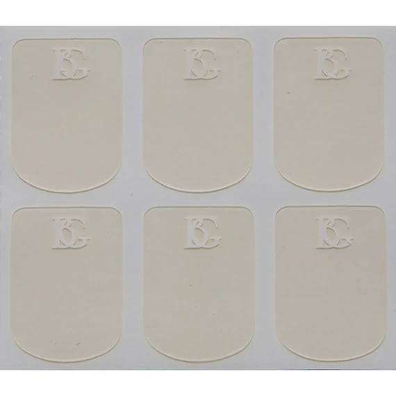 BG A11S fogvédő gumi (/darab) - Átlátszó, 0.4mm, kis méretű