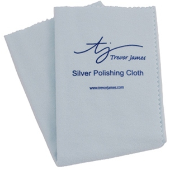 Trevor James ezüst tisztító kendő (impregnált, kék színű)