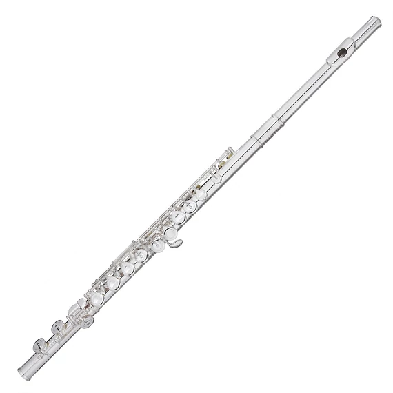 Trevor James Virtuoso fuvola - Ezüst test, zárt