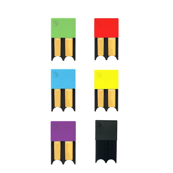 D'Addario Reed Guard nádtartó (4 darabos, tenor szaxofonra, basszusklarinétra, bariton szaxofonra) - lila