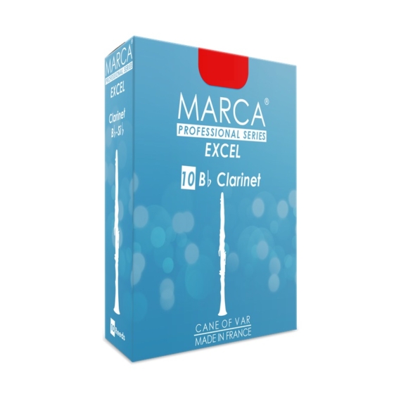 Marca Excel B-klarinét nád - doboz (10 darab) - 2.5