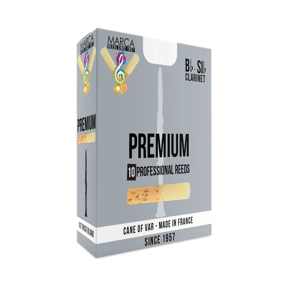 Marca Premium B-klarinét nád (10 darab) - 3+