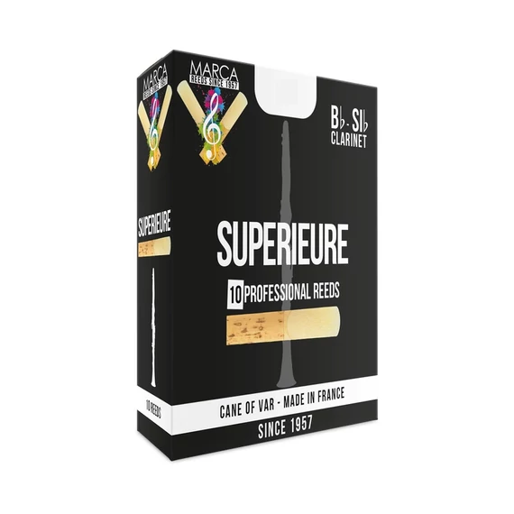 Marca Superieure B-klarinét nád (10 darab) - 1.5