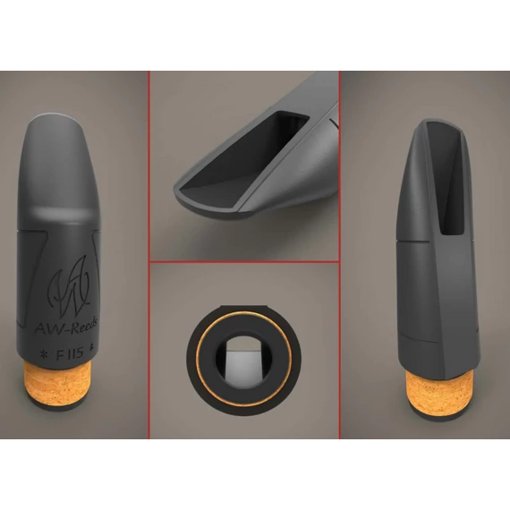AW Reeds B-klarinét fúvóka (French, Modern Design) - F120