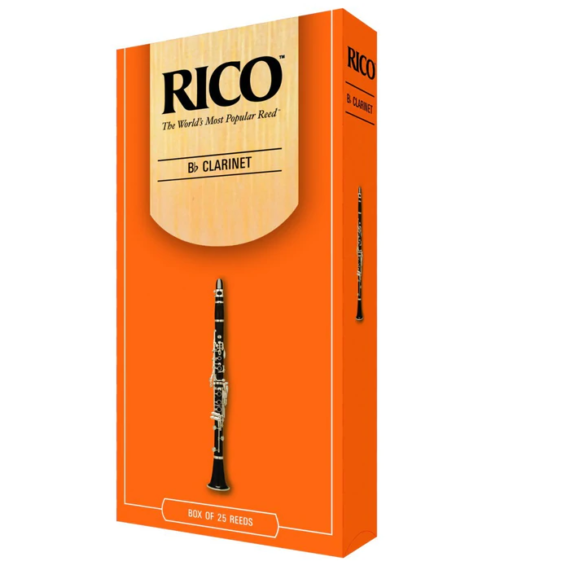 Rico B-klarinét nád - (25 darab) - 2.5 -Régi csomagolású