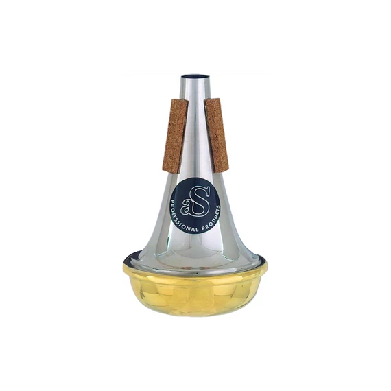 Arnolds & Sons Trombita szordínó - Kúpos, alumínium, sárgaréz talppal