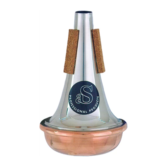 Arnolds & Sons trombita szordínó - Kúpos, vörösréz talppal