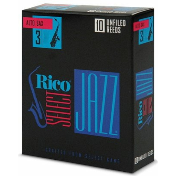 Jazz Select Unfiled Altszaxofon nád (10 darab) - 4 Soft (Régi csomagolású)