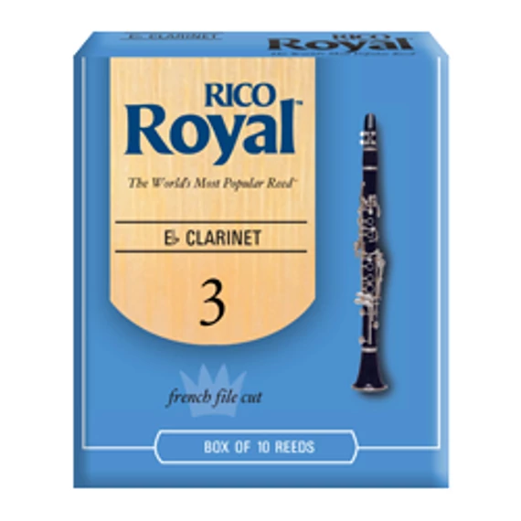 Rico Royal Esz-klarinét nád (10 darab) - 3 (Régi csomagolású)