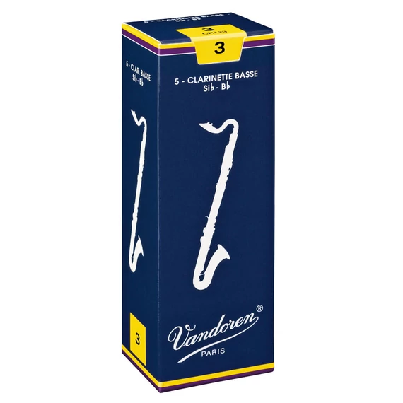 Vandoren Traditional Basszusklarinét nád (/darab) - 1.5
