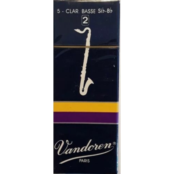 Vandoren Traditional Basszusklarinét nád (5 darab) - 4 (Régi csomagolású)