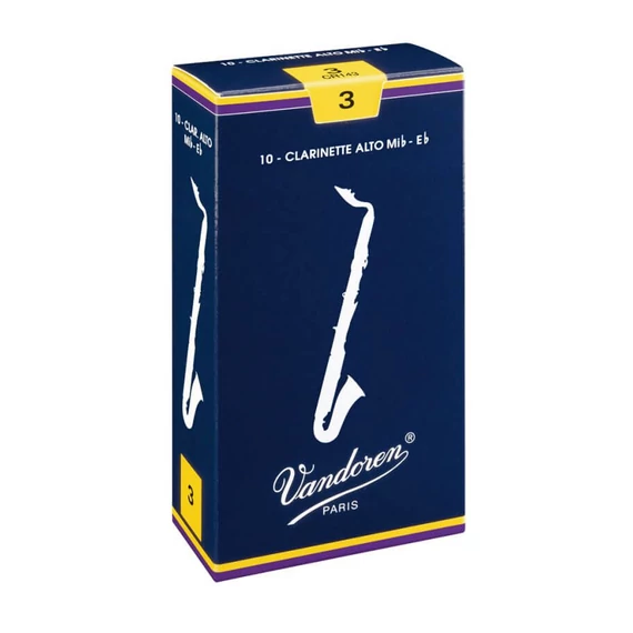 Vandoren Traditional Altklarinét nád (10 darab) - 2.5