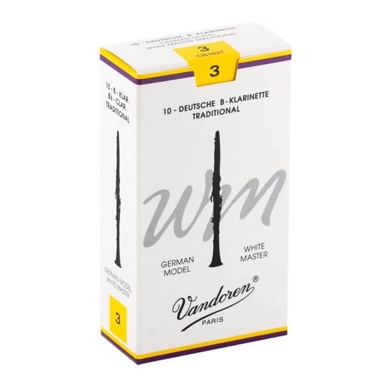 Vandoren White Master Traditional B-klarinét nád (/darab) - 3.5