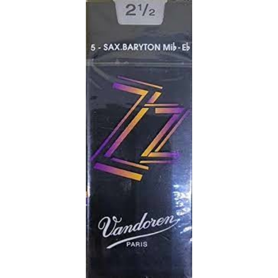 Vandoren ZZ (Jazz) Baritonszaxofon nád (5 darab) - 3.5 (Régi csomagolású)