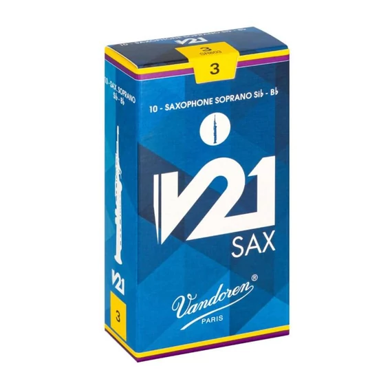 Vandoren V21 Szopránszaxofon nád (10 darab) - 3