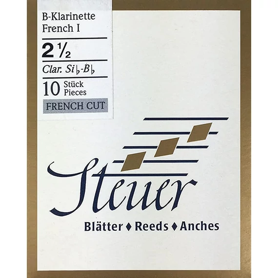 Steuer French Cut B-klarinét nád (/darab) - 3.5