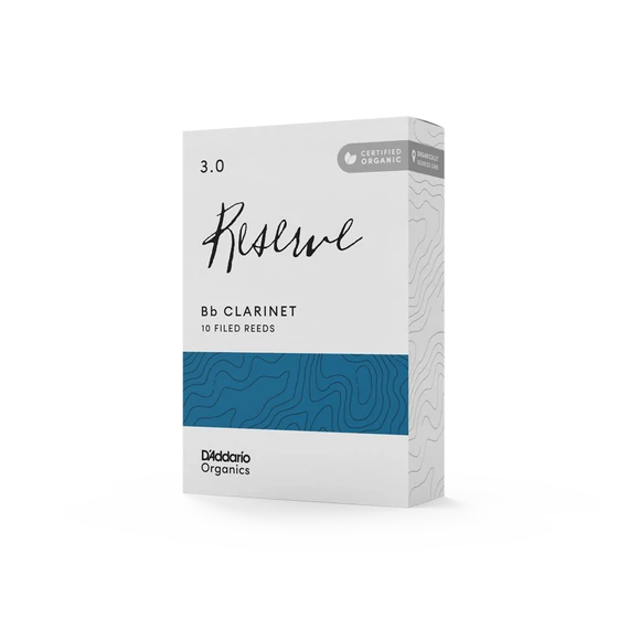 Reserve Organic B-klarinét nád (10 darab) - 3.5+