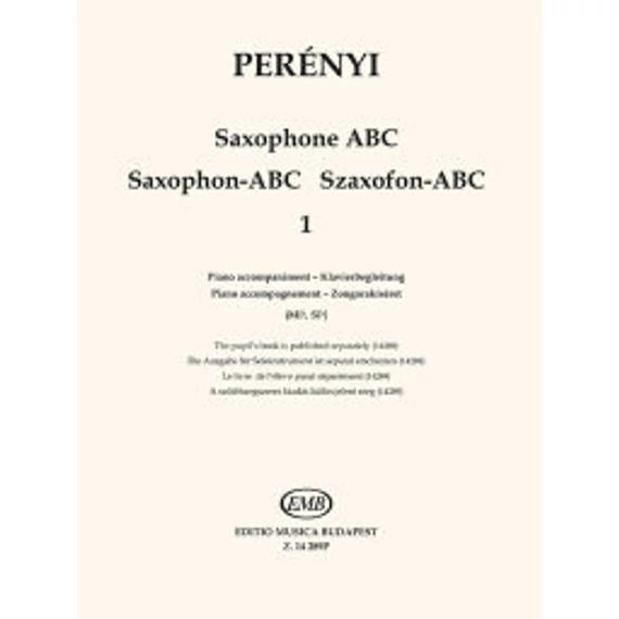 Perényi Éva - Perényi Péter: Szaxofon ABC 1 - Zongorakíséret