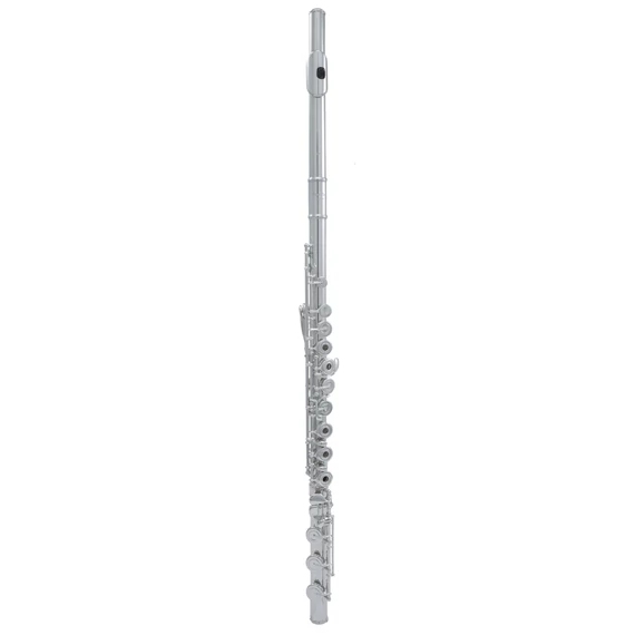 Pearl Elegante Primo Fuvola - Ezüst fej és ezüst test, nyitott, H-láb, Vivace fejjel