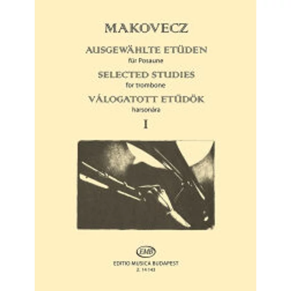 Makovecz Pál: Válogatott etűdök harsonára 1